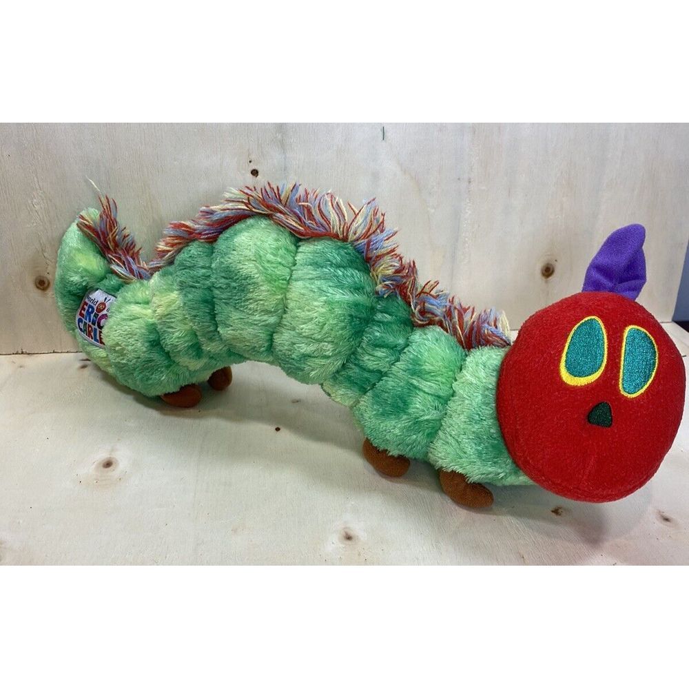Authentic Eric Carle The Very Hungry‎ Caterpillar Used Plush Stuffed Animal
